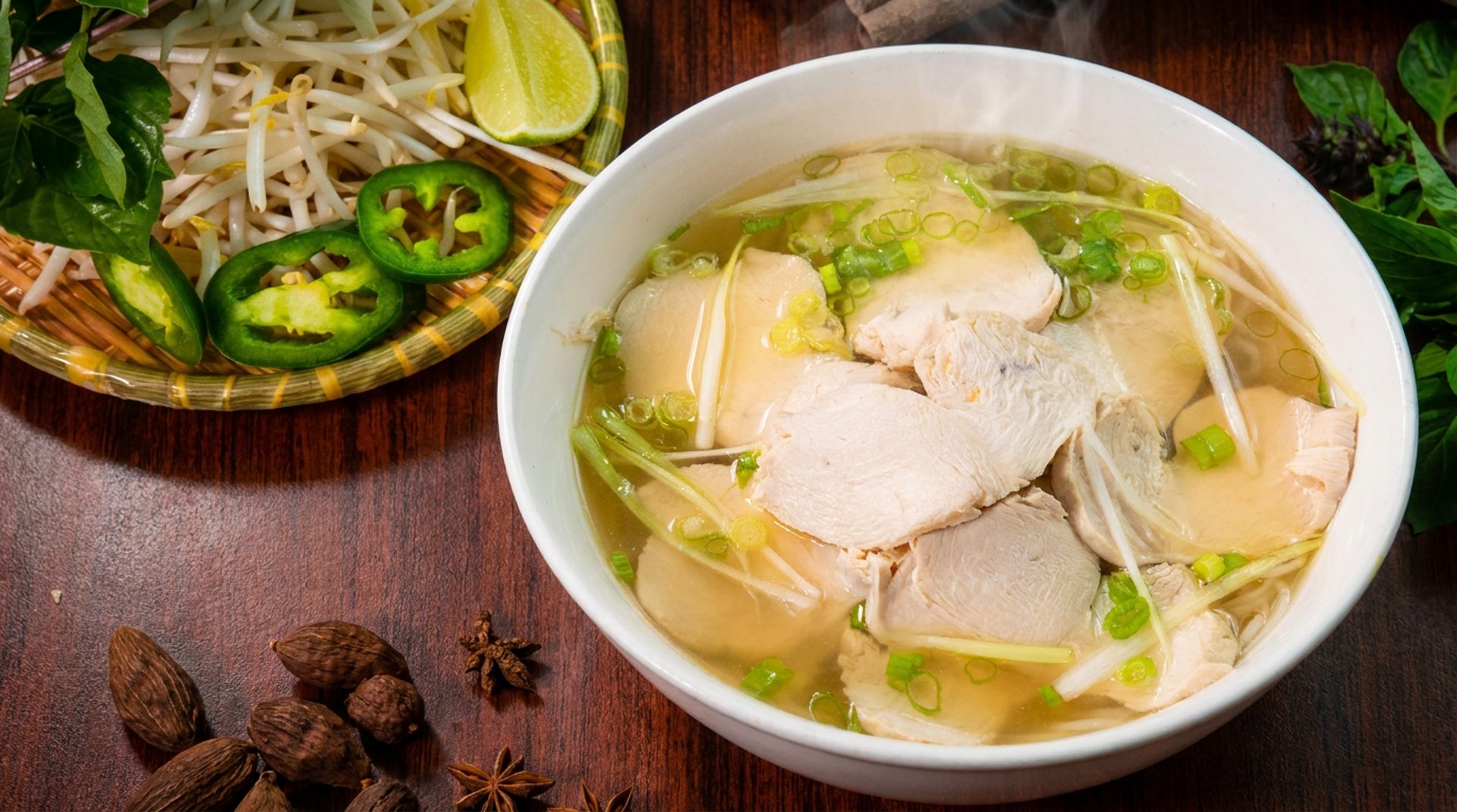 Rich broth, fresh ingredients, generous portions